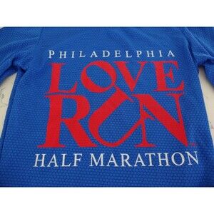 Philadelphia Love Run Half Marathon Long Sleeve Women's XS Running Shirt
